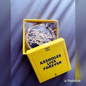 ALF gold hoop earrings